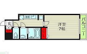 大阪府大阪市東成区大今里西１丁目（賃貸マンション1K・6階・23.12㎡） その2