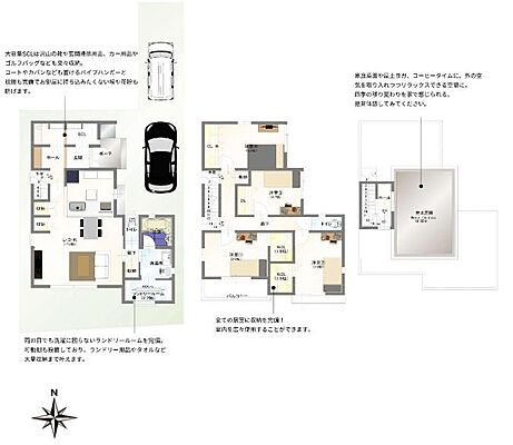 間取り 豊田市下市場町7丁目　C棟
