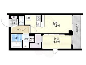 東京都墨田区墨田１丁目（賃貸マンション1DK・4階・31.80㎡） その2