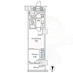 フロンティアレジデンス錦糸公園 4階