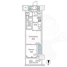 フロンティアレジデンス錦糸公園 4階/-