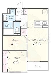 グランデール・リーリエ 2階