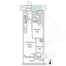 フロンティアレジデンス錦糸公園 3階