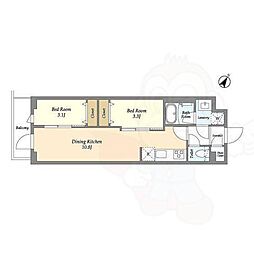ドゥーエ曳舟2 4階