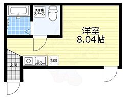 ザ・パーク ワンルームの間取図画像