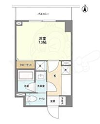 L・BASE押上South 1Kの間取図画像