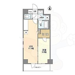 L・BASE押上South 1LDKの間取図画像