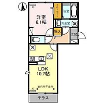 フィエルテ 103 ｜ 群馬県高崎市飯塚町（賃貸アパート1LDK・1階・42.93㎡） その2