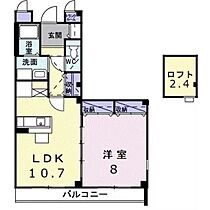 プレッソ・ベル 201 ｜ 群馬県高崎市石原町（賃貸アパート1LDK・2階・46.66㎡） その2