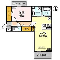 オットアルベリ 301 ｜ 群馬県高崎市緑町3丁目（賃貸アパート1LDK・3階・49.58㎡） その2