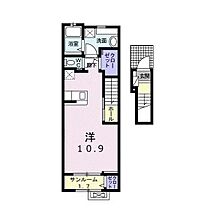 グリーンパークI 203 ｜ 群馬県高崎市大八木町（賃貸アパート1R・2階・40.74㎡） その2