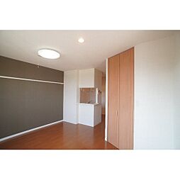 プランドール棟高 201 2階ワンルームのリビング/ダイニング