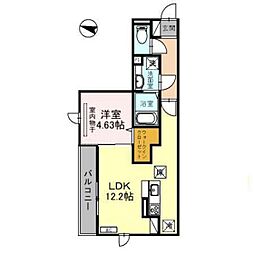 D−ROOM和田町 1階/105