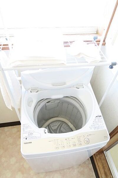 画像19:洗濯機も備え付き