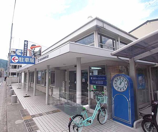 画像12:京都信用金庫 嵯峨支店まで30m 三条通り沿いで、嵯峨芸大の近くにあります