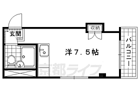 シャトー神宮道 206 ｜ 京都府京都市東山区柚之木町（賃貸マンション1R・2階・14.50㎡） その2