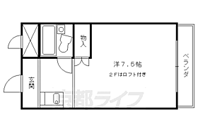 京都府京都市東山区今熊野阿弥陀ケ峯町（賃貸マンション1K・2階・21.00㎡） その2