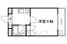 京都府京都市下京区西七条南月読町（賃貸アパート1K・3階・17.00㎡） その2