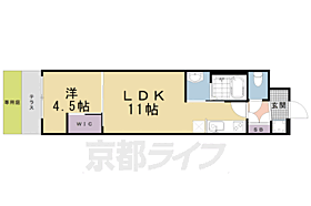 京都府京都市南区八条源町（賃貸マンション1LDK・1階・35.49㎡） その2