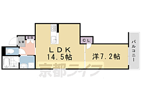 京都府京都市下京区下松屋町通丹波口下る突抜1丁目（賃貸マンション1LDK・1階・50.55㎡） その2