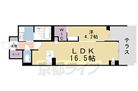 シャーメゾン京都御所西 103 ｜ 京都府京都市上京区梅屋町（賃貸マンション1LDK・1階・54.08㎡） その2