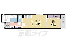 べラジオ雅び北野白梅町 406 ｜ 京都府京都市上京区西町（賃貸マンション1LDK・4階・35.90㎡） その2