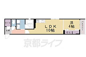 べラジオ雅び北野白梅町 203 ｜ 京都府京都市上京区西町（賃貸マンション1LDK・2階・38.32㎡） その2