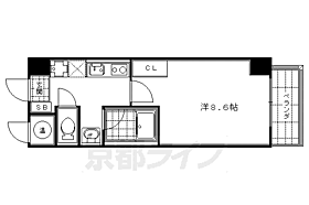 シャントール二条  ｜ 京都府京都市中京区西ノ京小堀町（賃貸マンション1K・5階・26.04㎡） その2