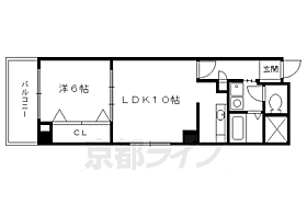 第1パールハイツ上杉 405 ｜ 京都府京都市中京区杉屋町（賃貸マンション1LDK・4階・49.01㎡） その2