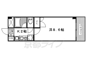 京都府京都市東山区常盤町（賃貸マンション1K・1階・24.20㎡） その2