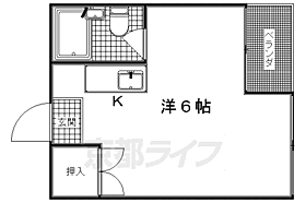 京都府京都市下京区二人司町（賃貸マンション1R・4階・16.97㎡） その2