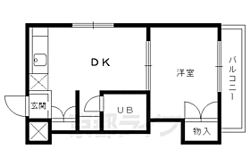 カサ・ボニータ 101 ｜ 京都府京都市上京区浮田町（賃貸マンション1DK・1階・28.00㎡） その2