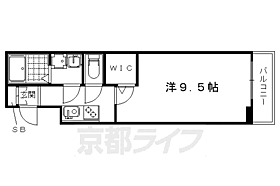 京都府京都市右京区西京極中町（賃貸アパート1K・1階・30.42㎡） その2