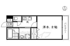 京都府京都市東山区本町7丁目（賃貸マンション1K・3階・24.38㎡） その2