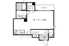 サンライズ西ノ京 102 ｜ 京都府京都市中京区西ノ京銅駝町（賃貸マンション1R・1階・31.98㎡） その2