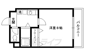 京都府京都市下京区藪下町（賃貸マンション1K・6階・24.70㎡） その2