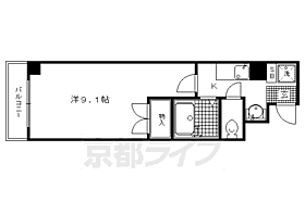 トゥインクル京都 202 ｜ 京都府京都市上京区今出川町（賃貸マンション1K・2階・25.99㎡） その2