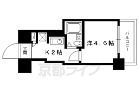 アルテハイム二条城 404 ｜ 京都府京都市上京区西丸太町（賃貸マンション1K・4階・17.51㎡） その2