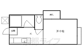 サニーハイツ 102 ｜ 京都府京都市上京区三丁町（賃貸アパート1K・1階・20.00㎡） その2