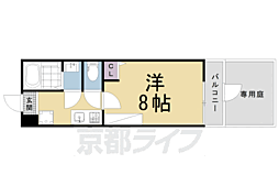 Ａｌｉｖｉｏ　ＡＰＭ 1階1Kの間取り