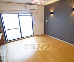 ワイメア松原 406 4階ワンルームのリビング/ダイニング