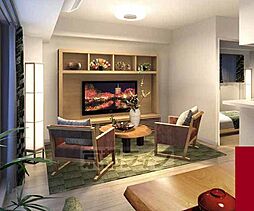 JR東海道・山陽本線 西大路駅 徒歩14分の賃貸マンション 8階2LDKのリビング/ダイニング