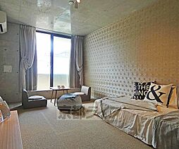 近鉄京都線 東寺駅 徒歩3分の賃貸マンション 2階1Kのリビング/ダイニング