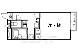 レオパレスHM 1Kの間取図画像