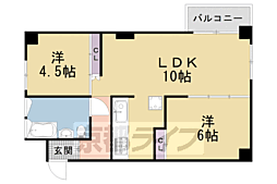 シーズン嵐山 2LDKの間取図画像