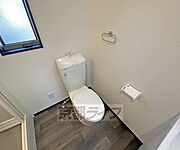 清潔感のあるトイレです。