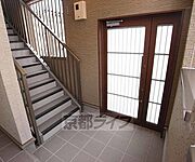 和風な入り口です。
