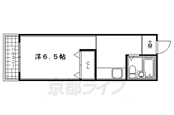 メゾン・ド・セルリアン 1Kの間取図画像