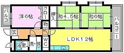 エースワン粕屋 3LDKの間取図画像