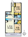 (仮称)プレアevl松島2丁目4階12.9万円